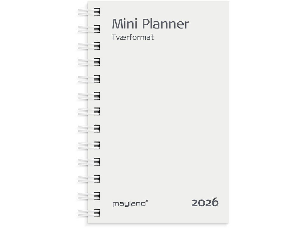 Mini Planner ugekalender REFILL 2026
