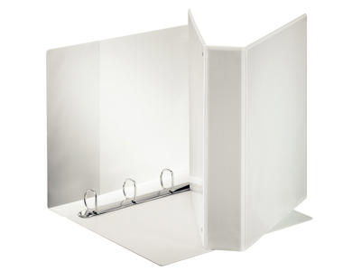 Panoramabind A4 maxi 77 mm ryg hvid 55297