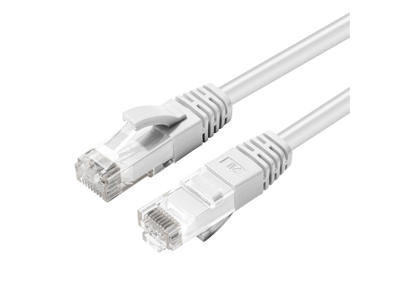 U/UTP CAT6 0,3M WHITE LSZH