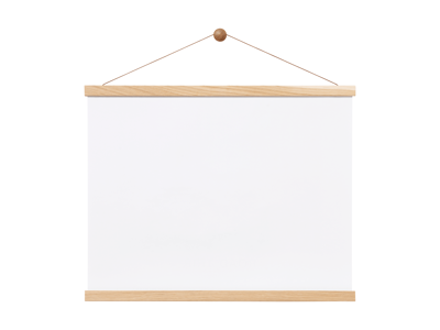 Plakatophæng 51 cm m/magnet egetræ