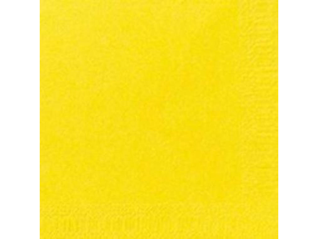 Servietter 24x24 cm 3-lags gul 250 stk