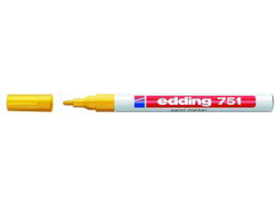 Paintmarker Edding 751 gul
