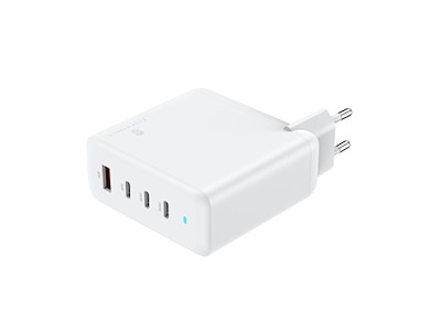 Upström 100W 4-port GaN Multi Charger - 3 USB-C + 1 USB-A Ports 