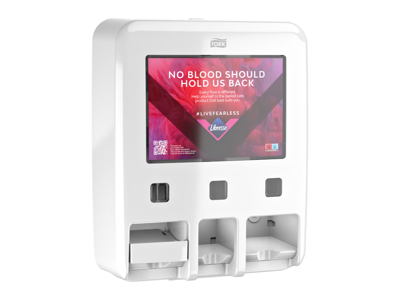 Tork dispenser | til hygiejnebind | Period Care | Hvid