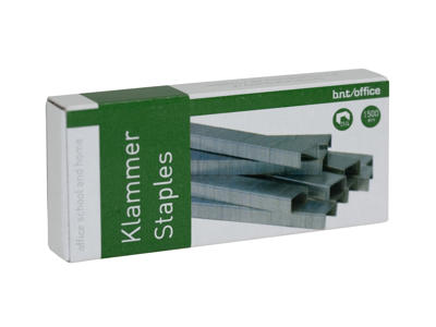 Hæfteklamme 21/4 stål BNT/Office 1500 stk