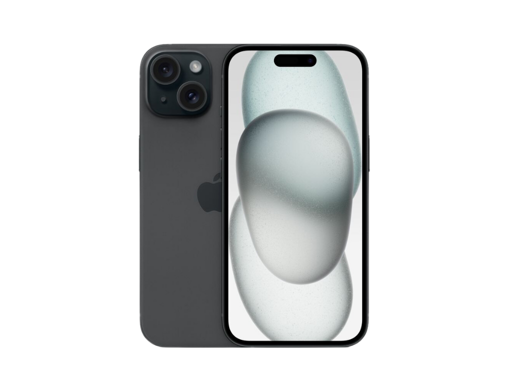 Apple iPhone 15 128 gb sort (omvendt betalingspligt)