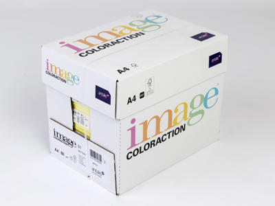 Kopipapir A4 | 80 g | Lemon Yellow Florida | 500 ark