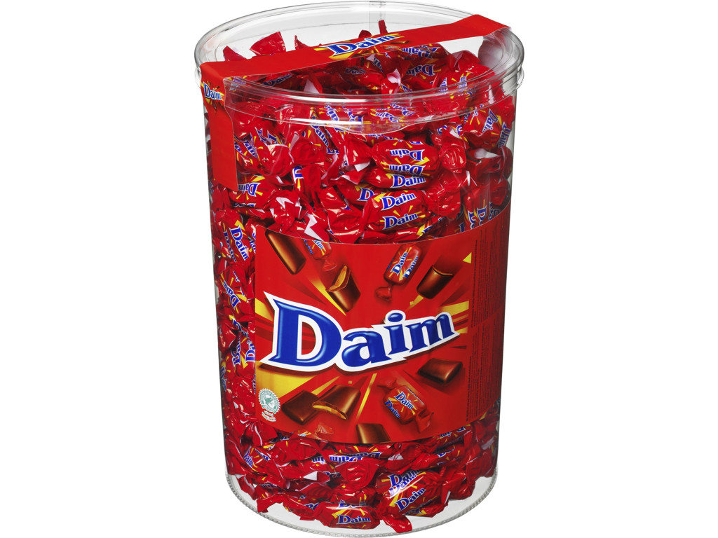 Chokolade Daim 2,5 kg. ca. 550 stk.