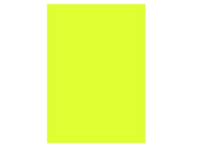 Skiltekarton 50x70cm gul 10 stk