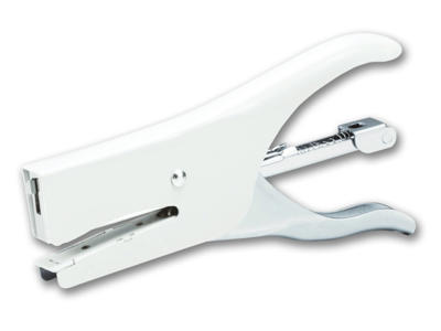 Hæftetang office 21/4 hvid til 15 ark