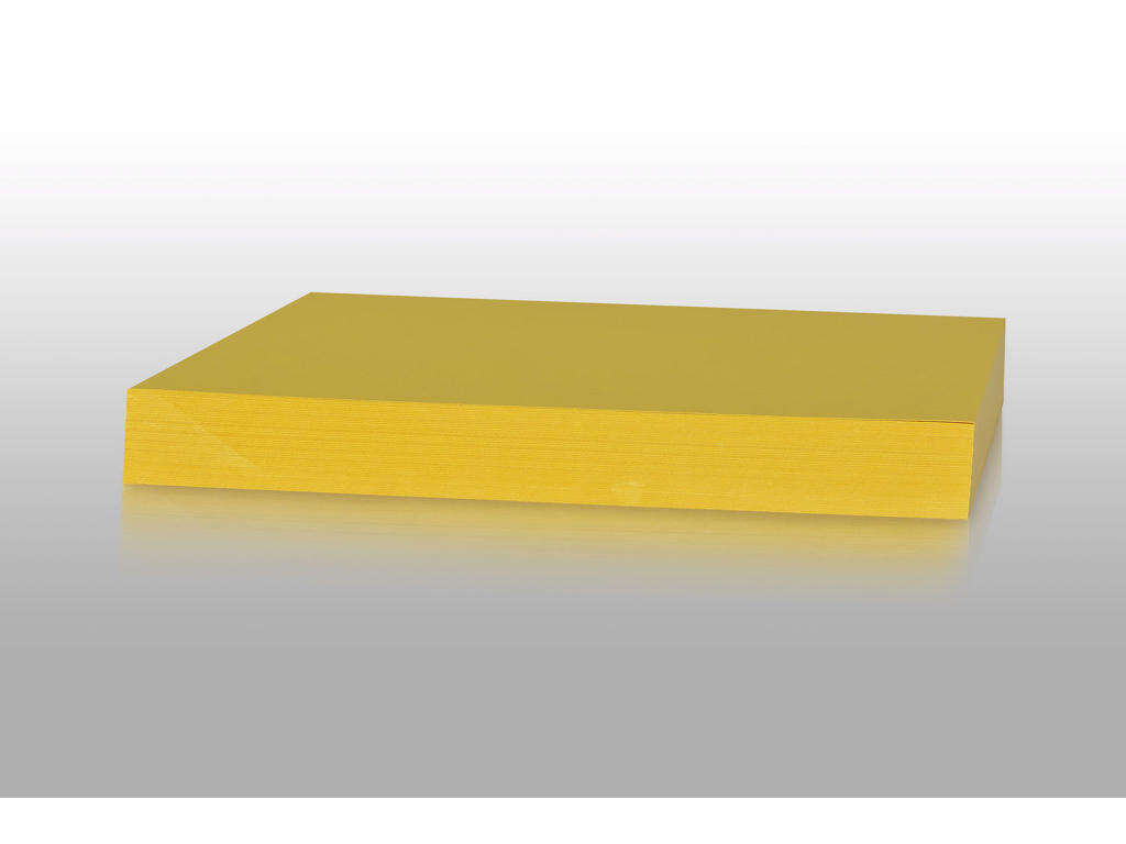 Karton A2 180 gr solgul 100 ark