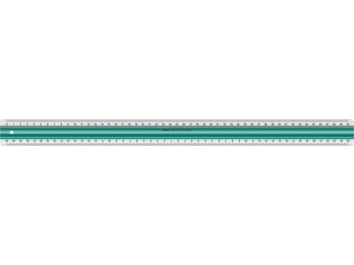 Lineal plast 50 cm super Linex