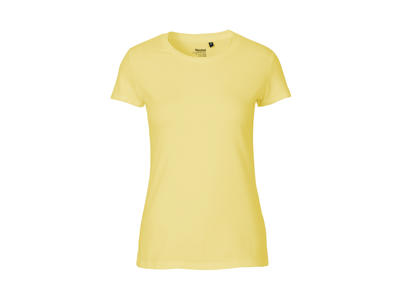 Dame Fit T-shirt Neutral O81001 gul