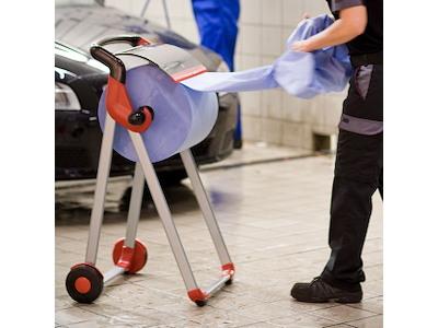 Aftørringspapir Tork W1 128408 Basic 2-lags blå 1000 ark/rl. 2 rl.