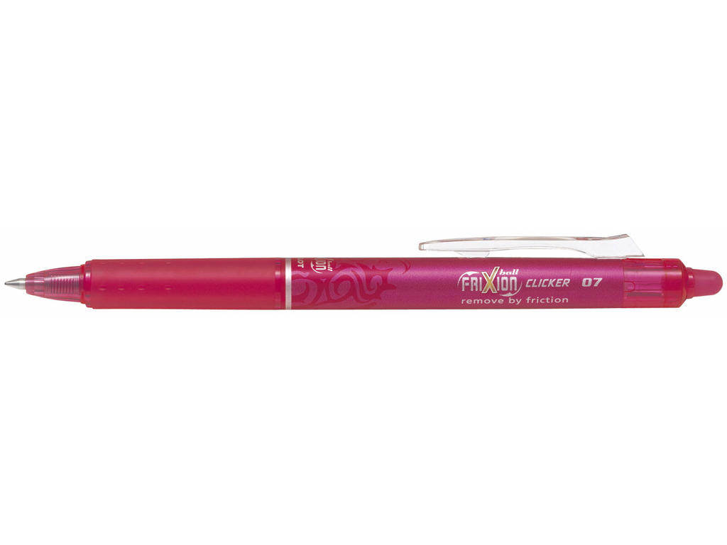 Kuglepen Pilot FriXion Clicker 0,7 mm pink