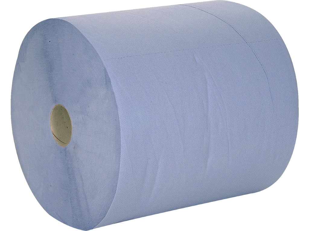 Værkstedsrulle blå neutral 2-lags 36cmx360m 2 ruller