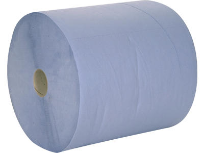 Værkstedsrulle blå neutral 2-lags 36cmx360m 2 ruller