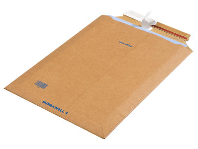 Kartonkuvert Master'in A4 250x353x2-63 mm brun