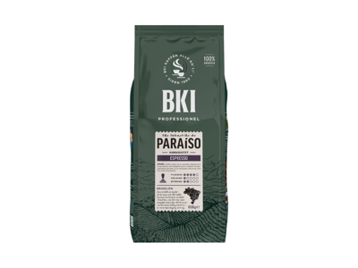 BKI kaffe | Paraiso espresso | Hele bønner | 1 kg