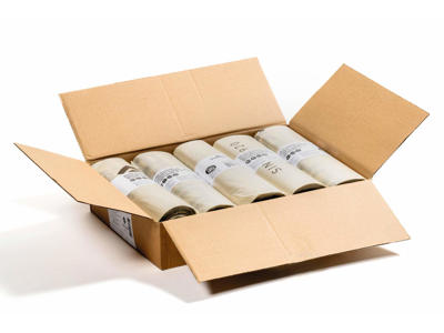 Affaldssæk | 77x100 cm | 110 L | klar | 35 mic | 25 stk | Durable