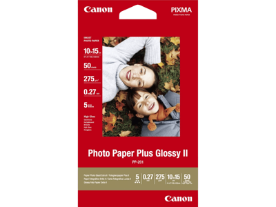 Fotopapir Canon 10x15 cm PP-201 glossy 50 ark