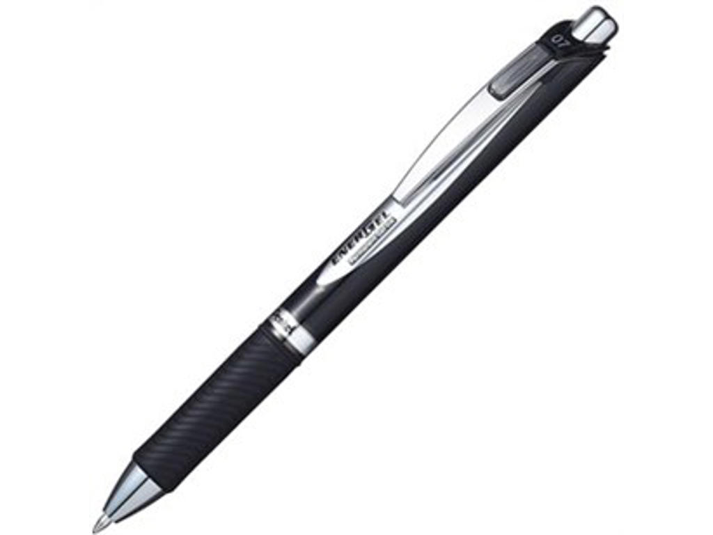 Rollerpen Pentel EnerGel BLP77 sort 0,7