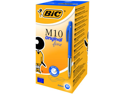 Kuglepen BIC Clic M10 F blå