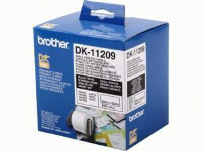 Label Brother DK11209 29x62mm hvid 800 stk