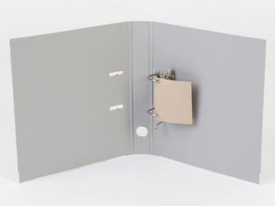 Brevordner A4 50 mm Q-Line grå