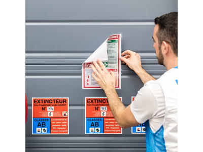 Selvklæbende lomme A4 5 stk.