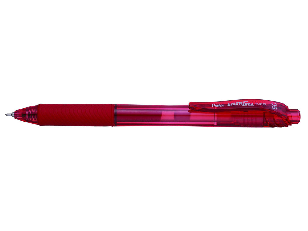 Gelpen Pentel EnerGel BLN105 0,5 mm rød