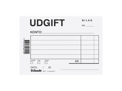 Udgiftbilag Esselte 46215 blå