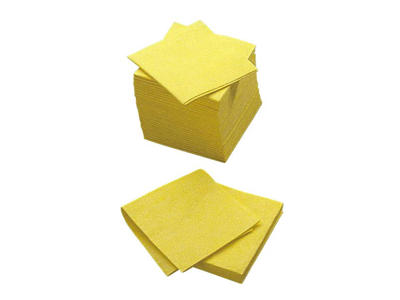 Klud rengøring 38x38 cm gul 10 stk